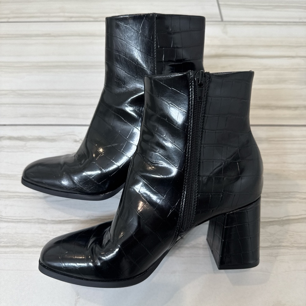 Black Going Out Ankle Boots/Heels❤️